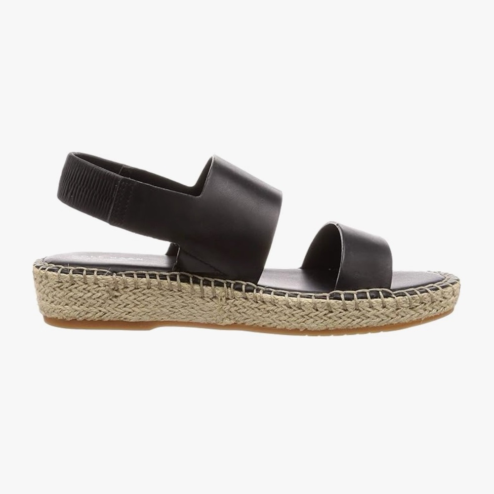 Cole Haan Black Espadrilles Sandals Cloudfeel W9